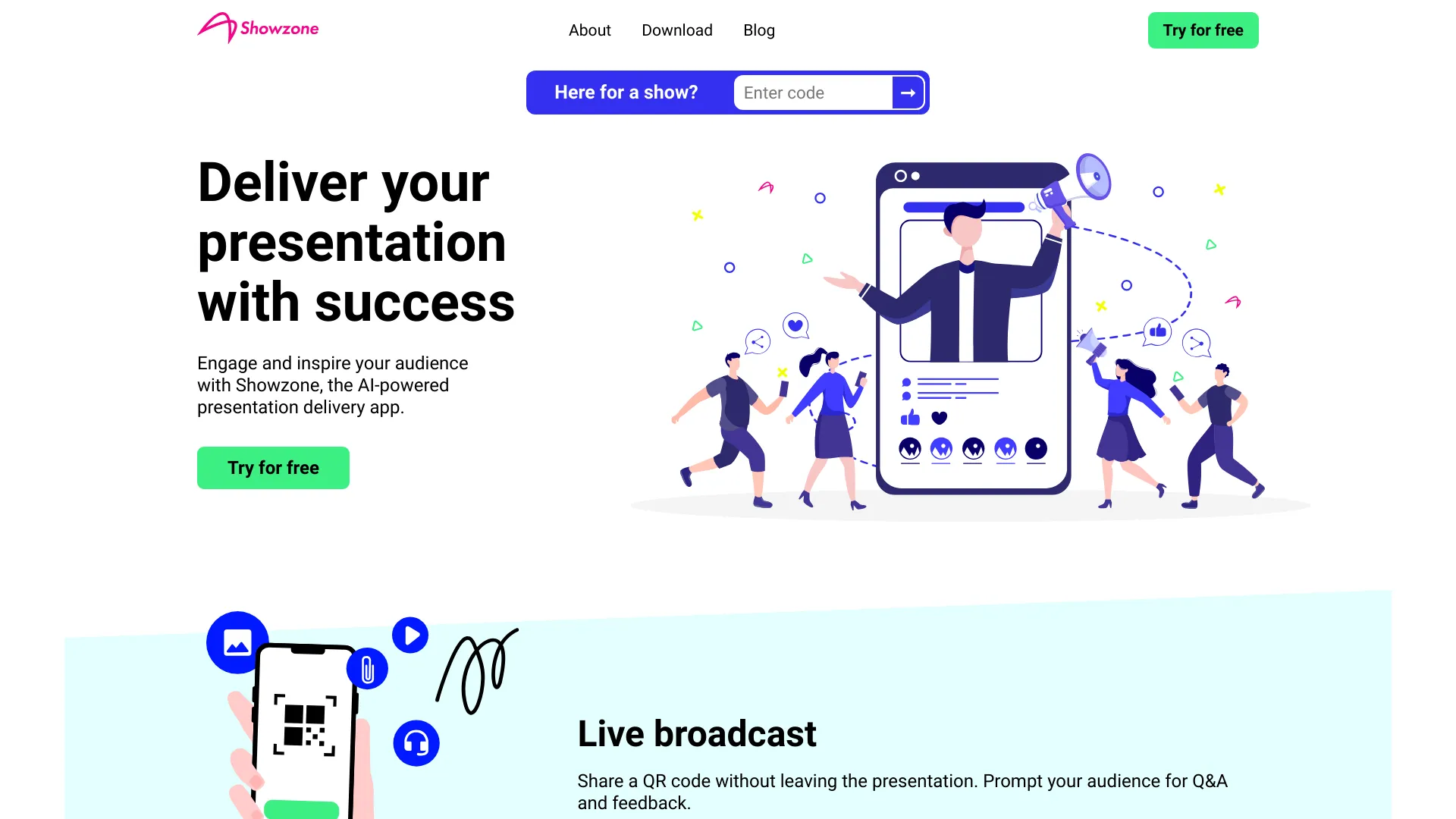 Showzone网页截图,Showzone网页快照