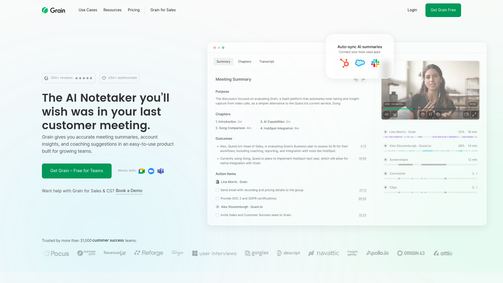Grain网页截图,Grain网页快照