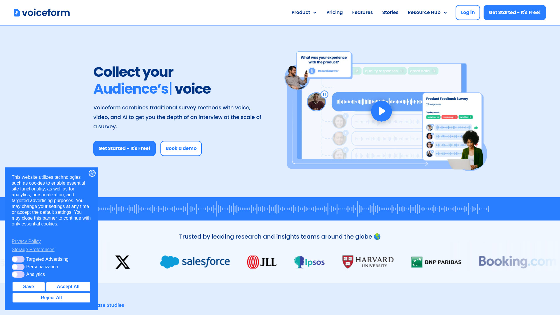 Voiceform网页截图,Voiceform网页快照