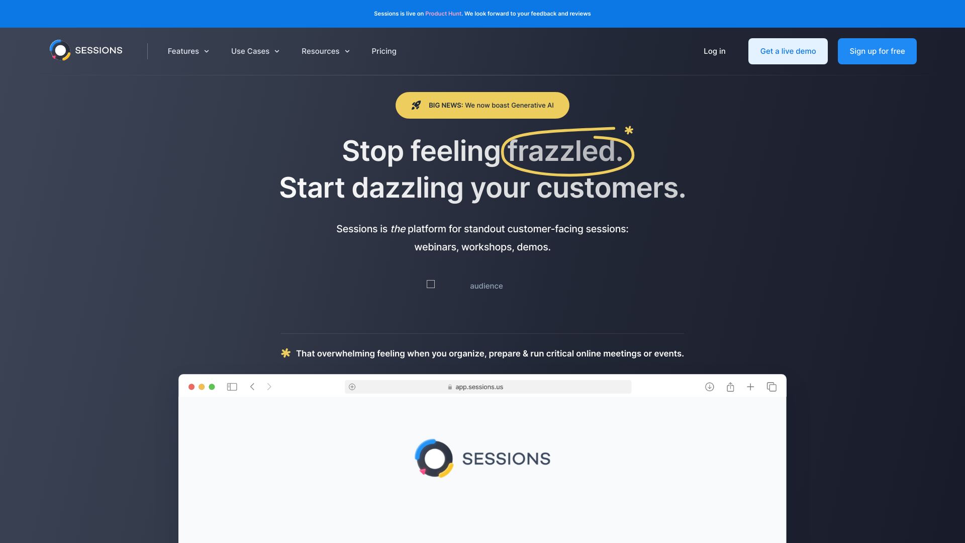Sessions网页截图,Sessions网页快照