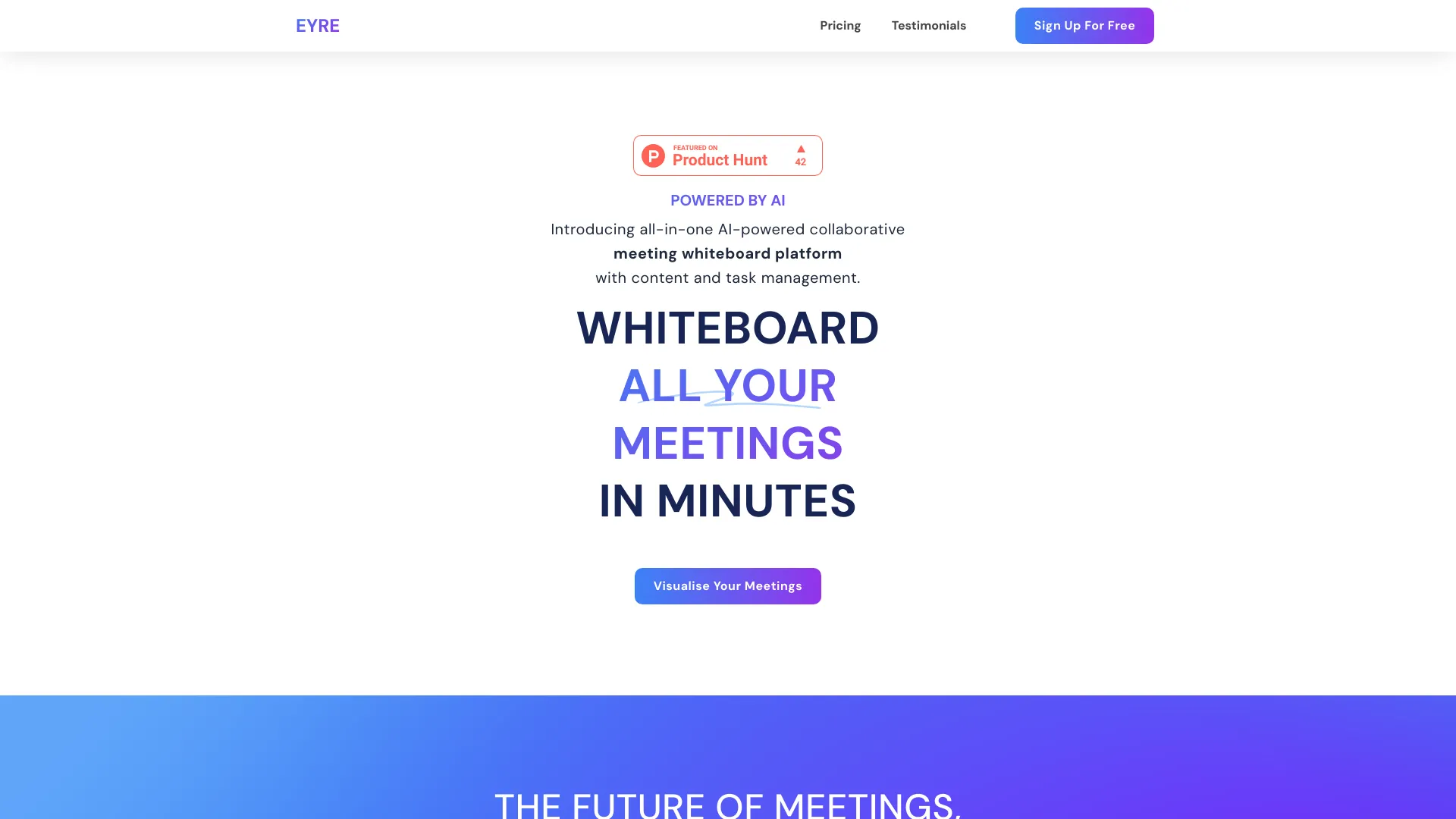 Eyre: Whiteboard Your Meetings网页截图,Eyre: Whiteboard Your Meetings网页快照