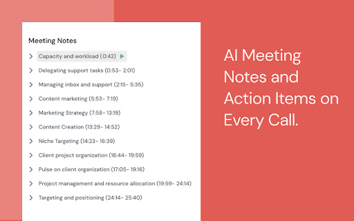 Scribbl: AI Meeting Notes for Google Meet网页截图,Scribbl: AI Meeting Notes for Google Meet网页快照