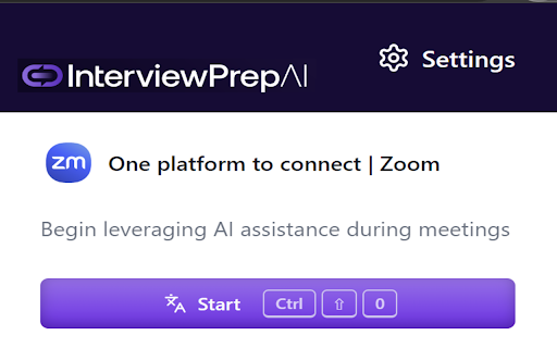 InterviewPrep AI网页截图,InterviewPrep AI网页快照