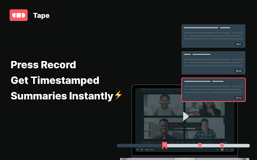 Tape – AI Meeting Summaries, No Bots网页截图,Tape – AI Meeting Summaries, No Bots网页快照