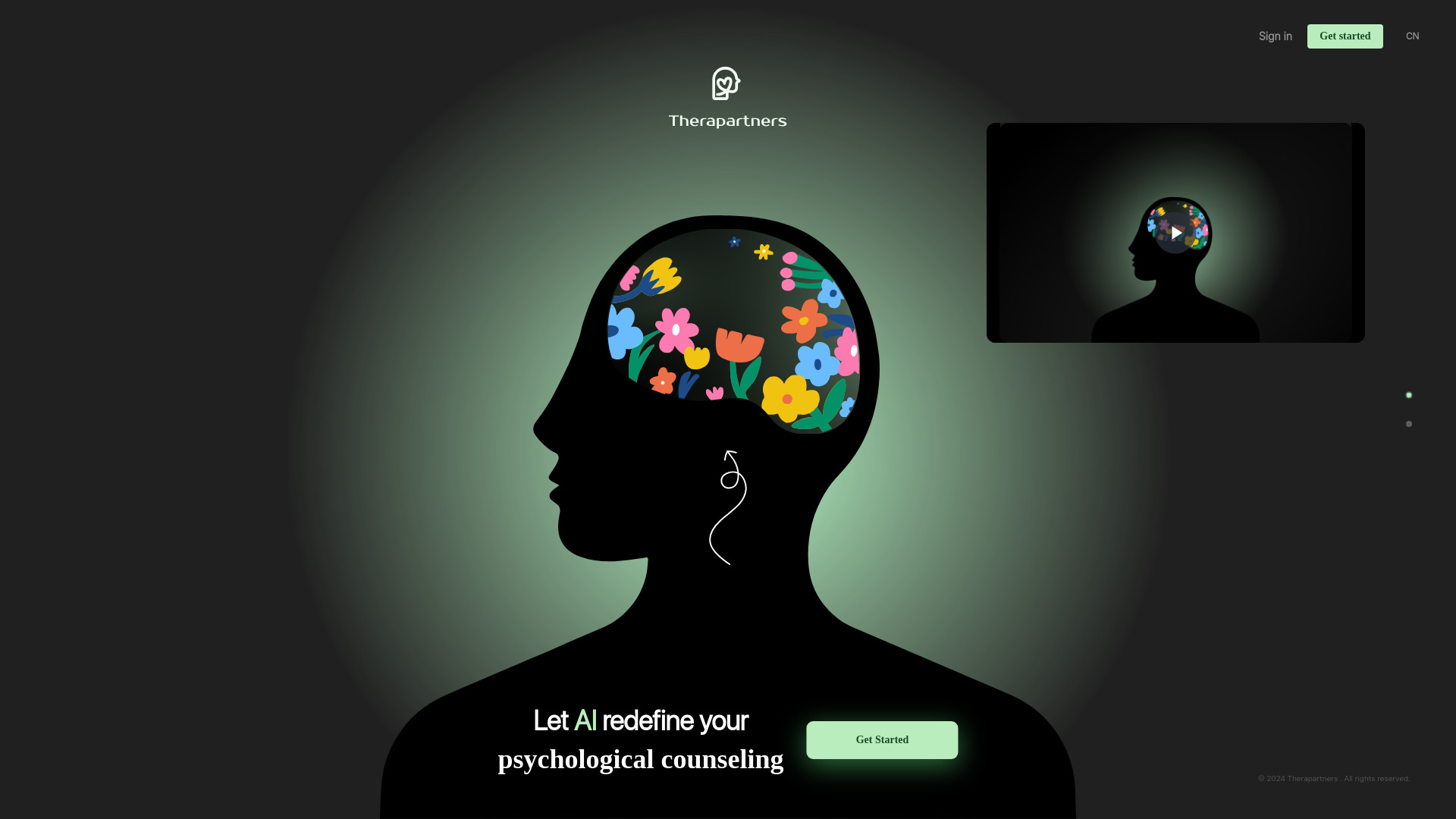 Therapartners网页截图,Therapartners网页快照