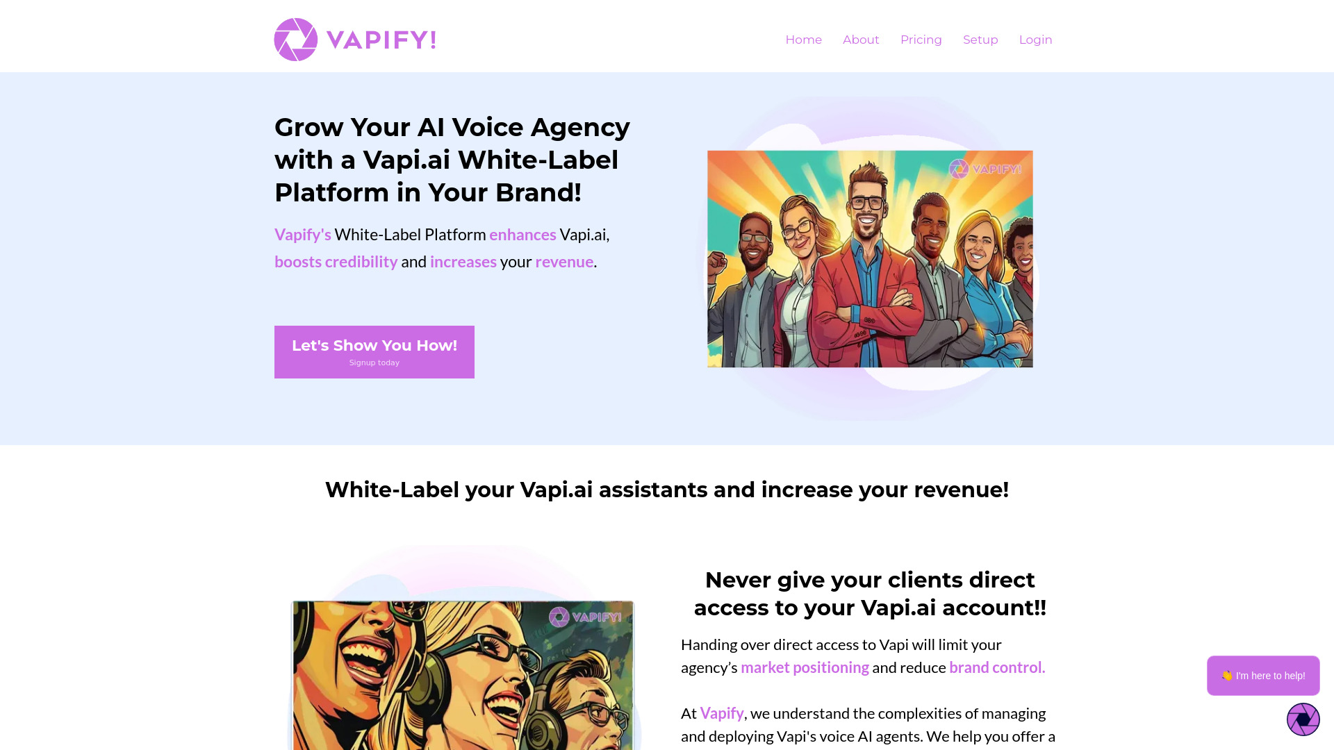 Vapify网页截图,Vapify网页快照