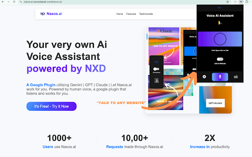 Naxos.ai网页截图,Naxos.ai网页快照