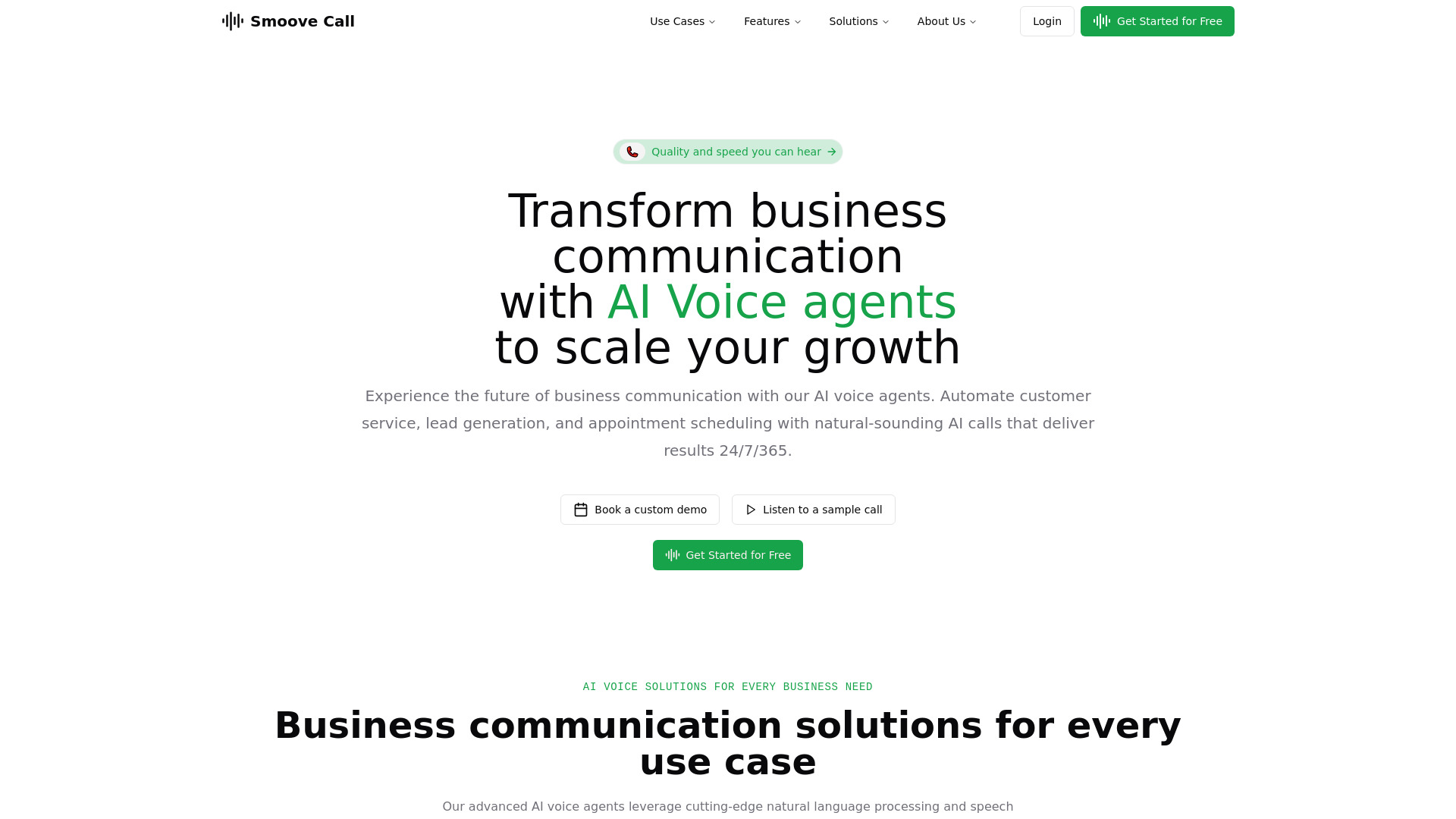 Smoove Call网页截图,Smoove Call网页快照