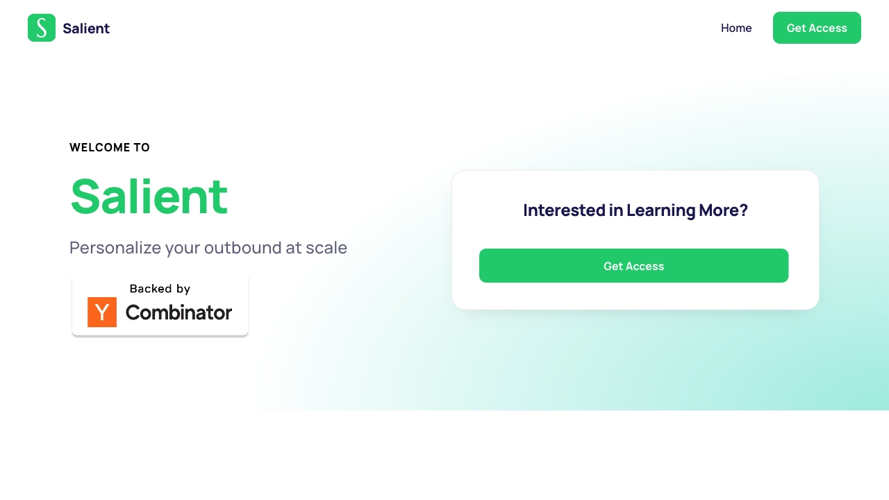Salient网页截图,Salient网页快照