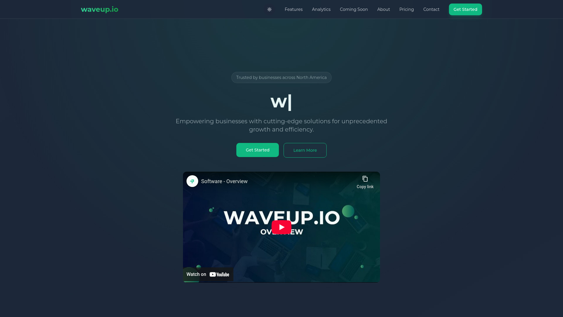 waveup.io software.网页截图,waveup.io software.网页快照