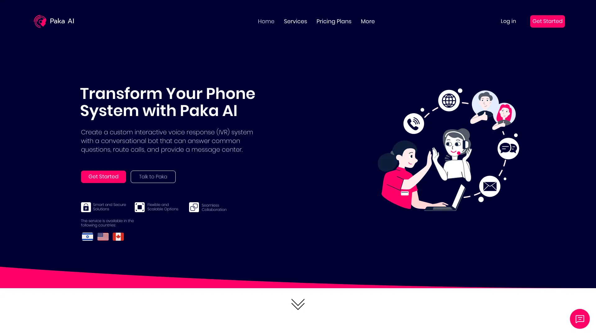 Paka AI网页截图,Paka AI网页快照