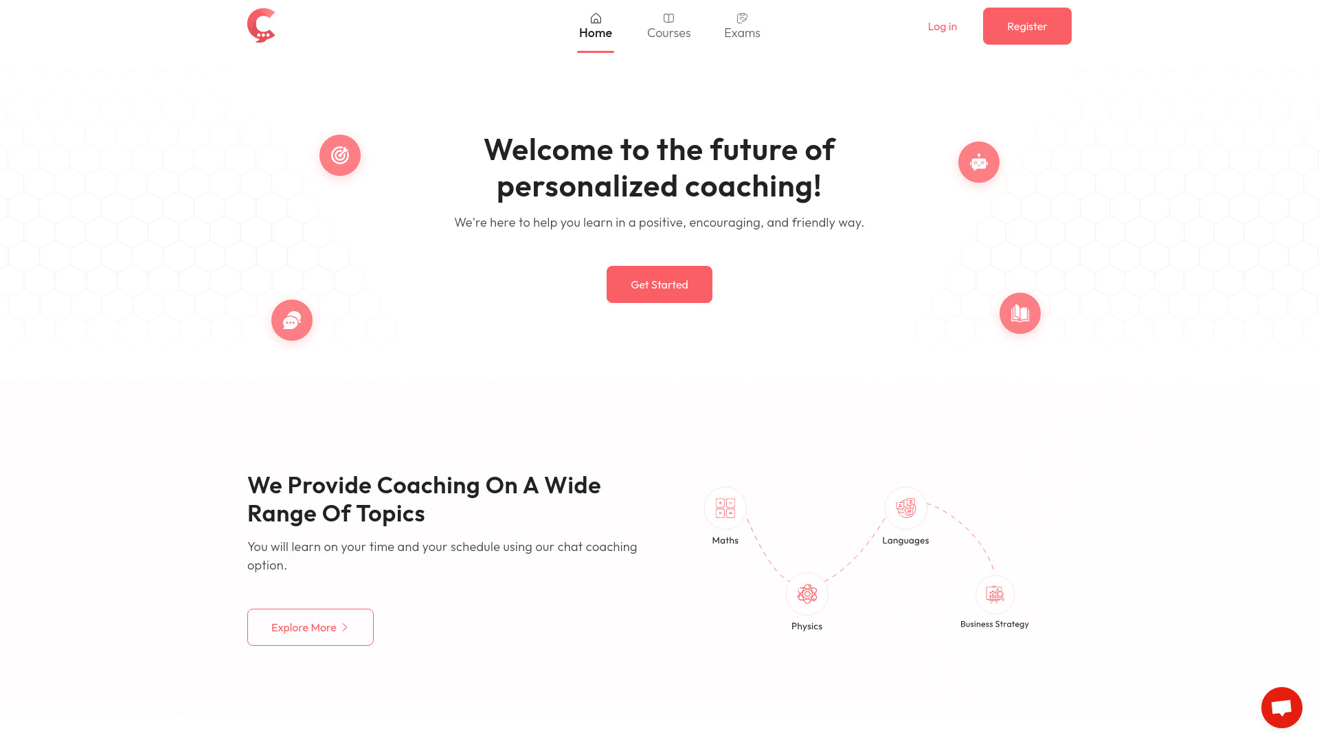 Coachchat网页截图,Coachchat网页快照