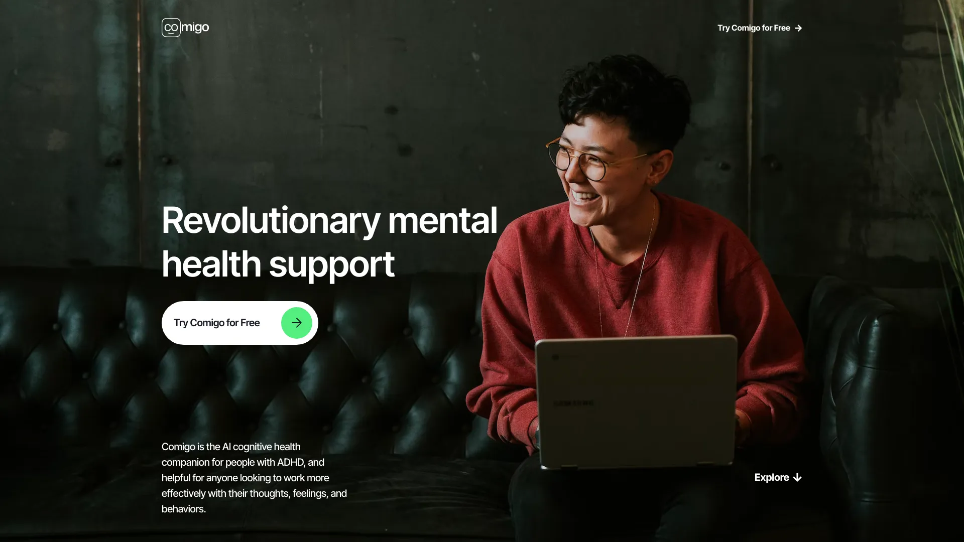 Comigo网页截图,Comigo网页快照