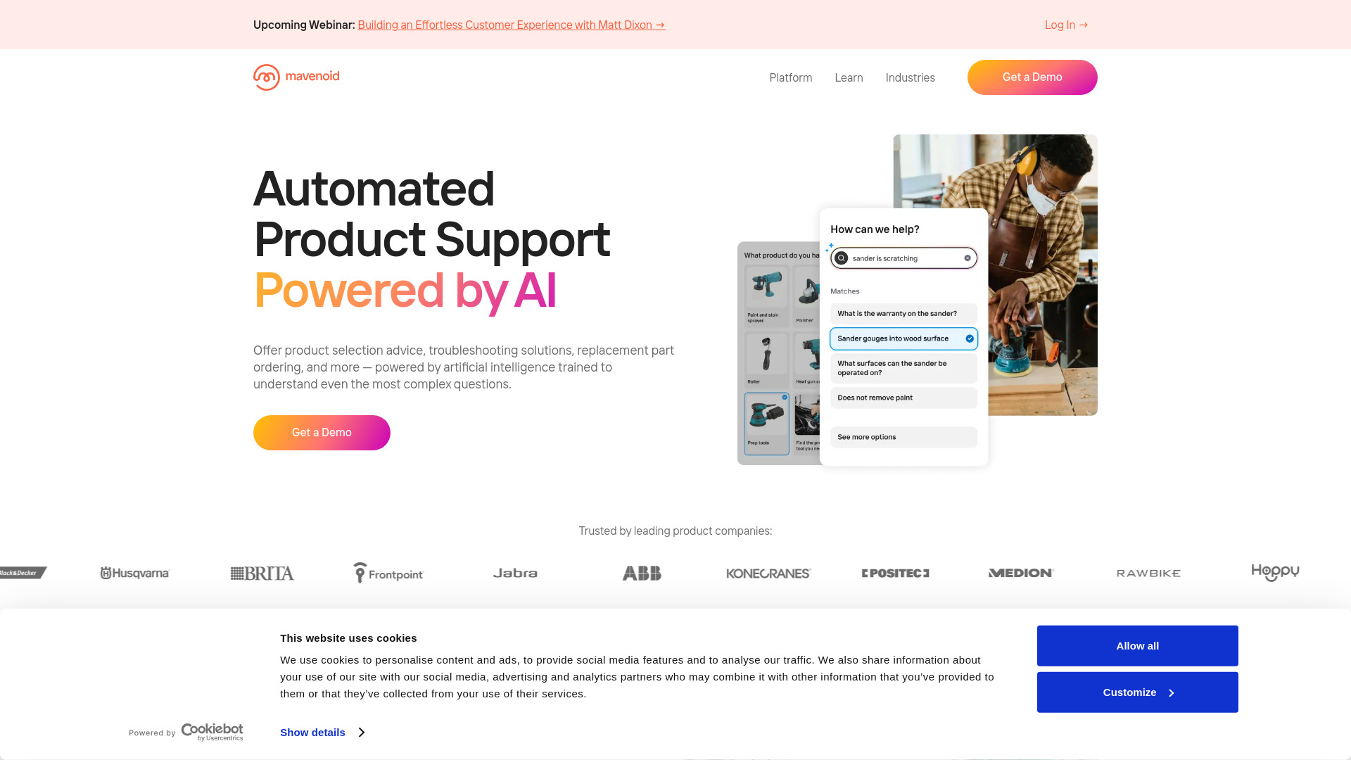 mavenoid.com网页截图,mavenoid.com网页快照