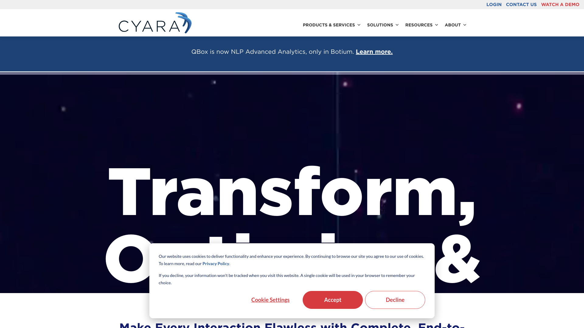 cyara.com网页截图,cyara.com网页快照