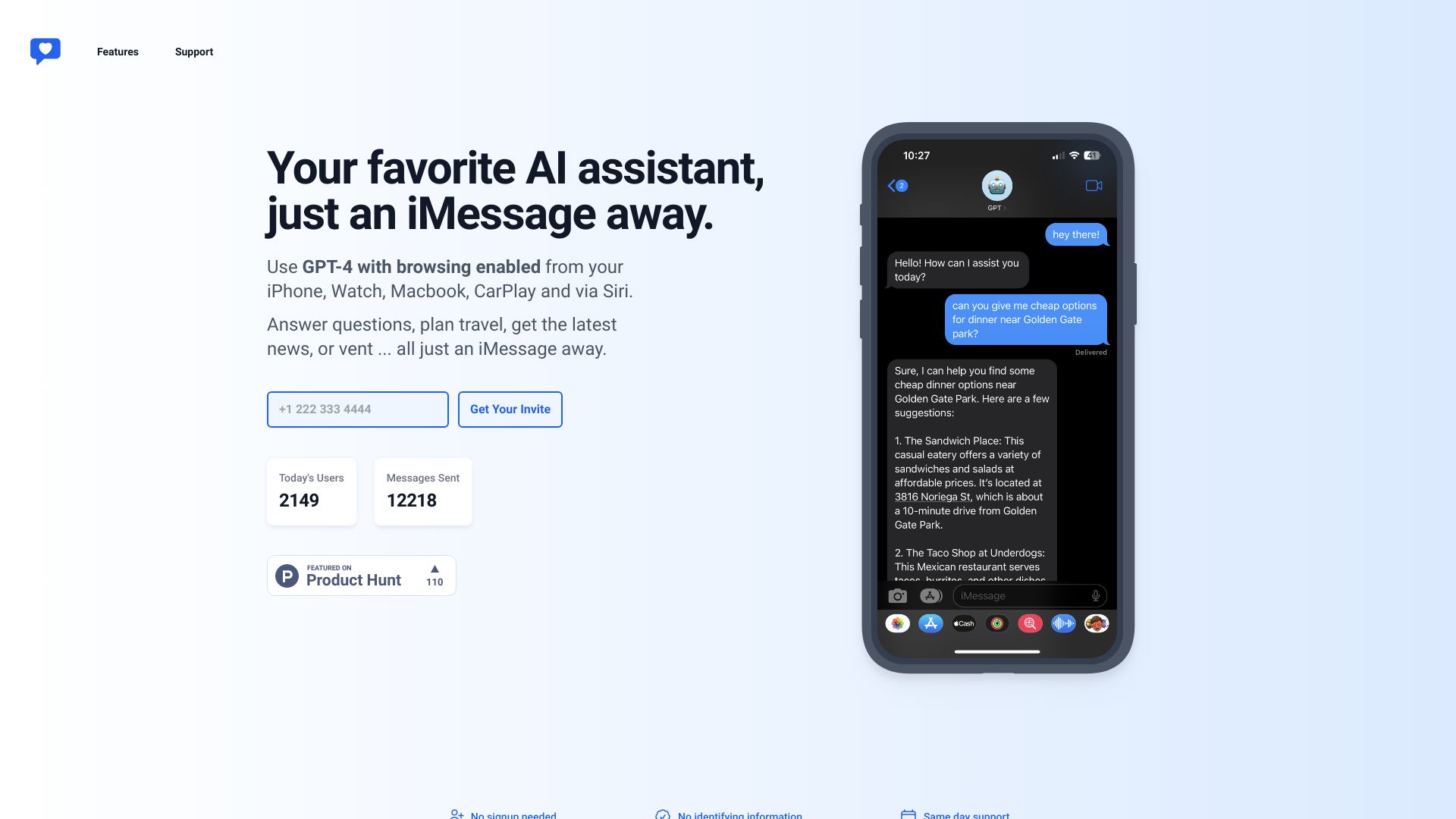 iChatWithGPT网页截图,iChatWithGPT网页快照
