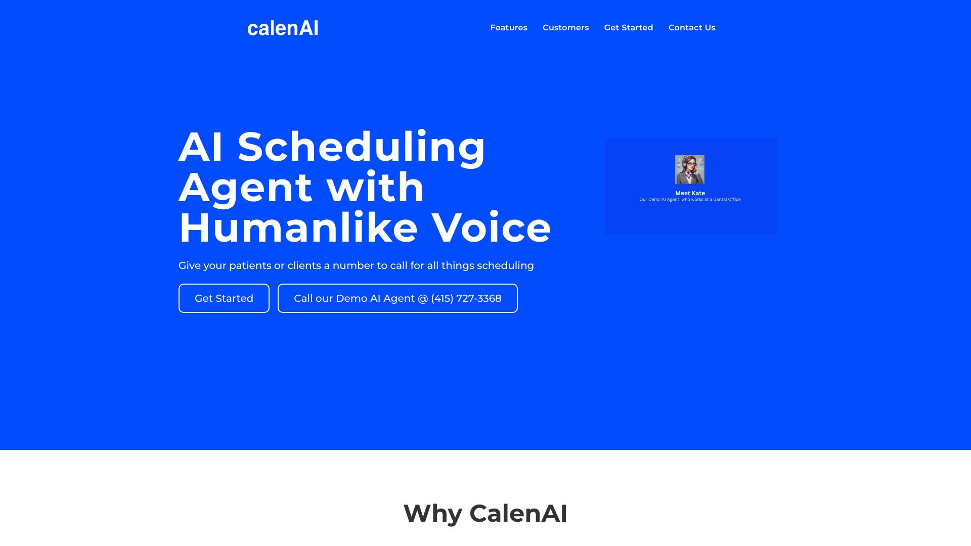 CalenAI网页截图,CalenAI网页快照