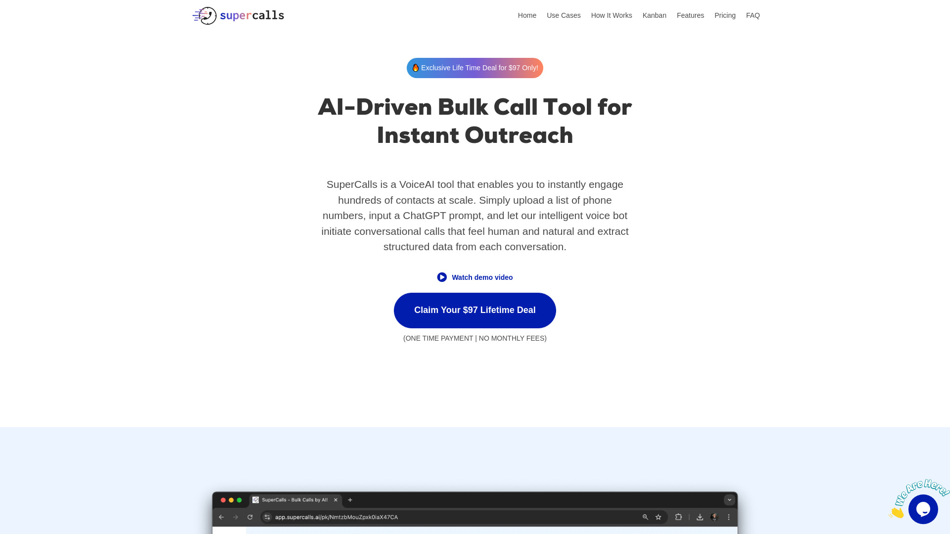 SuperCalls网页截图,SuperCalls网页快照