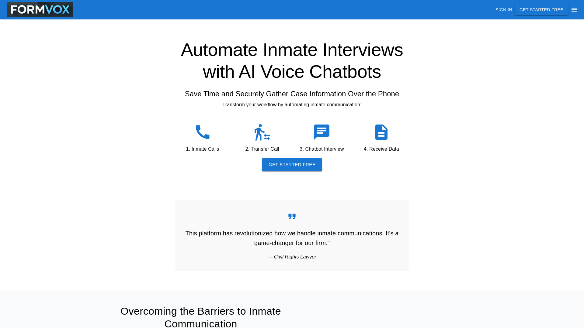 FormVox网页截图,FormVox网页快照
