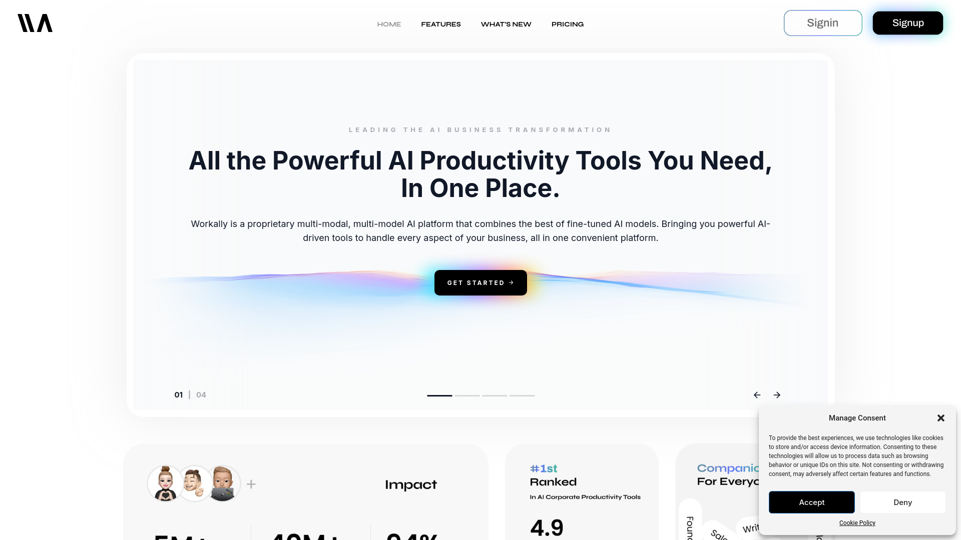 Workally网页截图,Workally网页快照