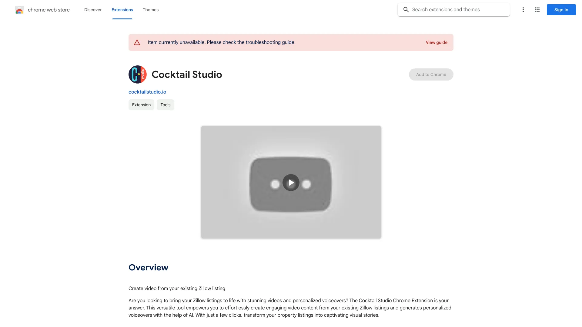 Cocktail Studio网页截图,Cocktail Studio网页快照