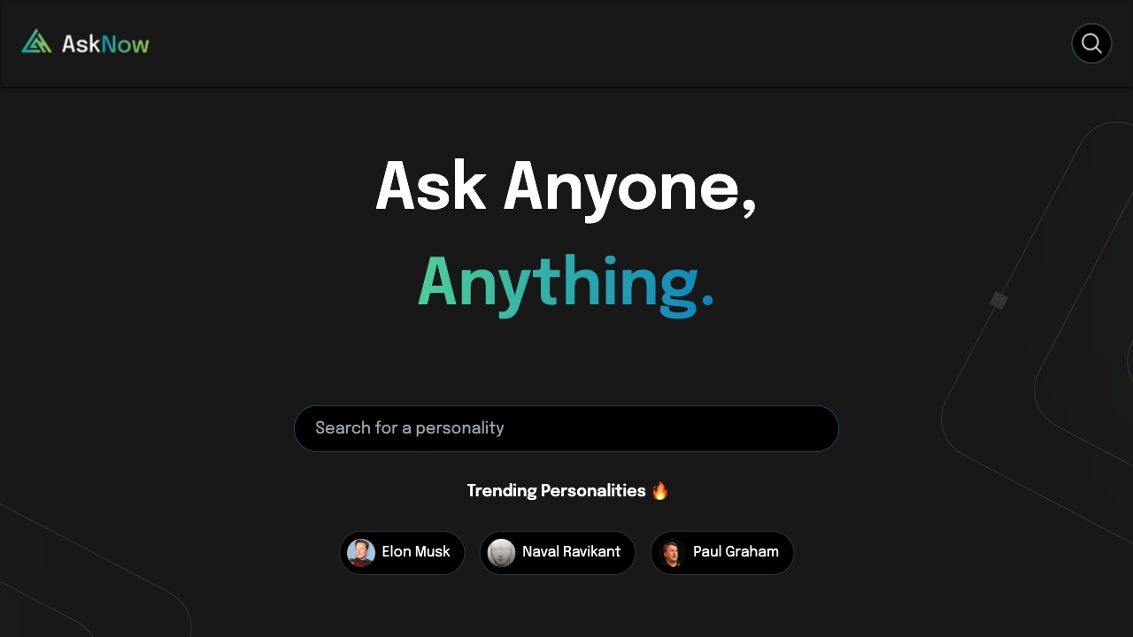 AskNow网页截图,AskNow网页快照