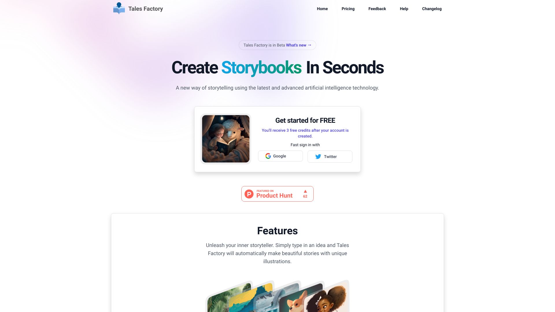 Tales Factory网页截图,Tales Factory网页快照