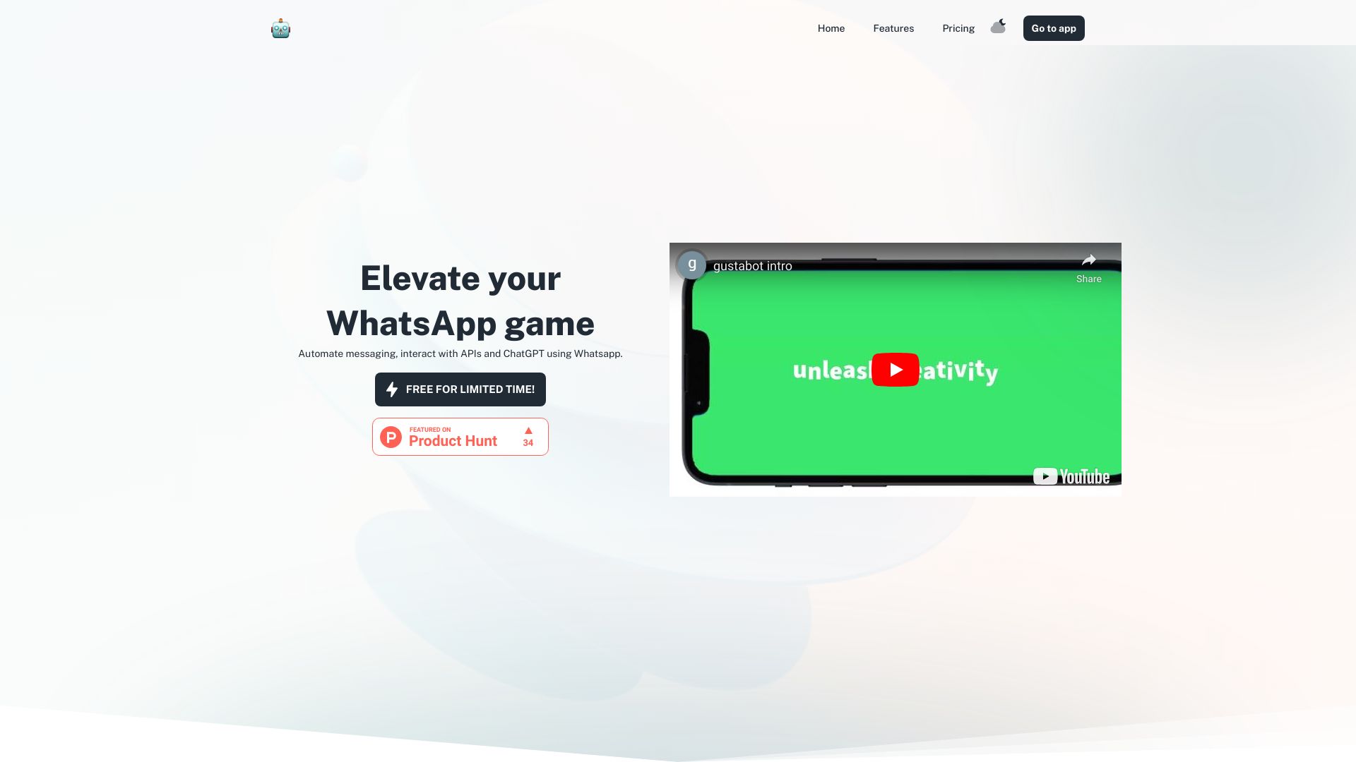 Gustabot网页截图,Gustabot网页快照
