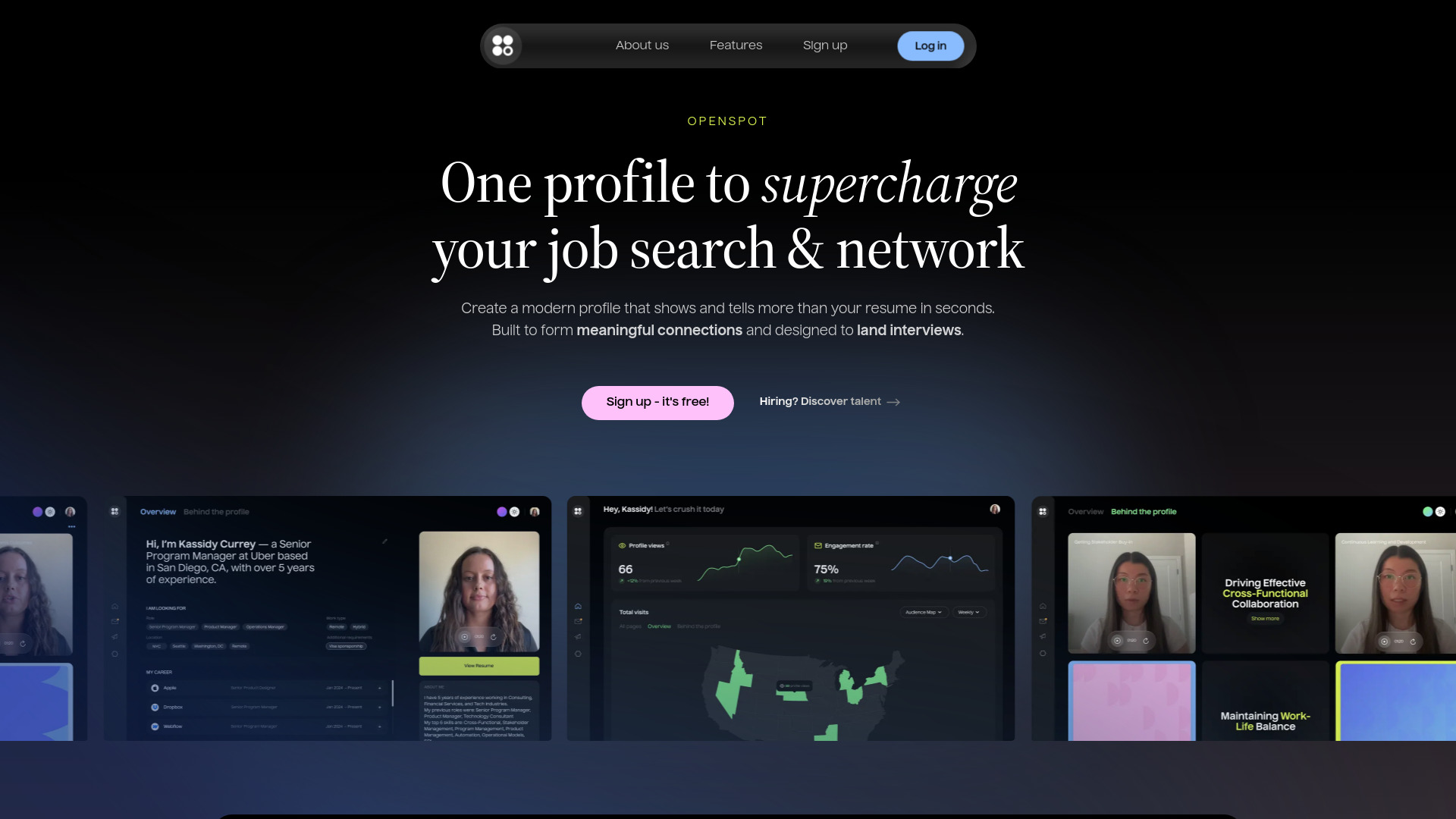 Openspot网页截图,Openspot网页快照