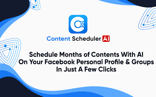 Content Scheduler AI网页截图,Content Scheduler AI网页快照