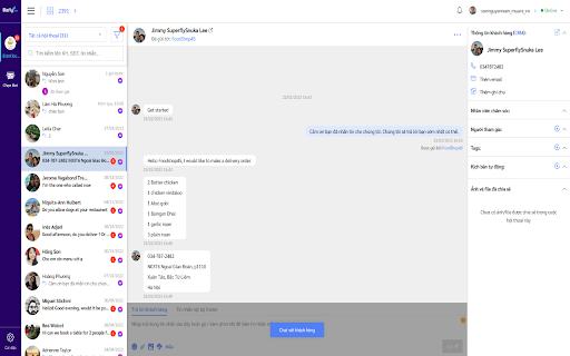 Bizfly Chatbot AI网页截图,Bizfly Chatbot AI网页快照