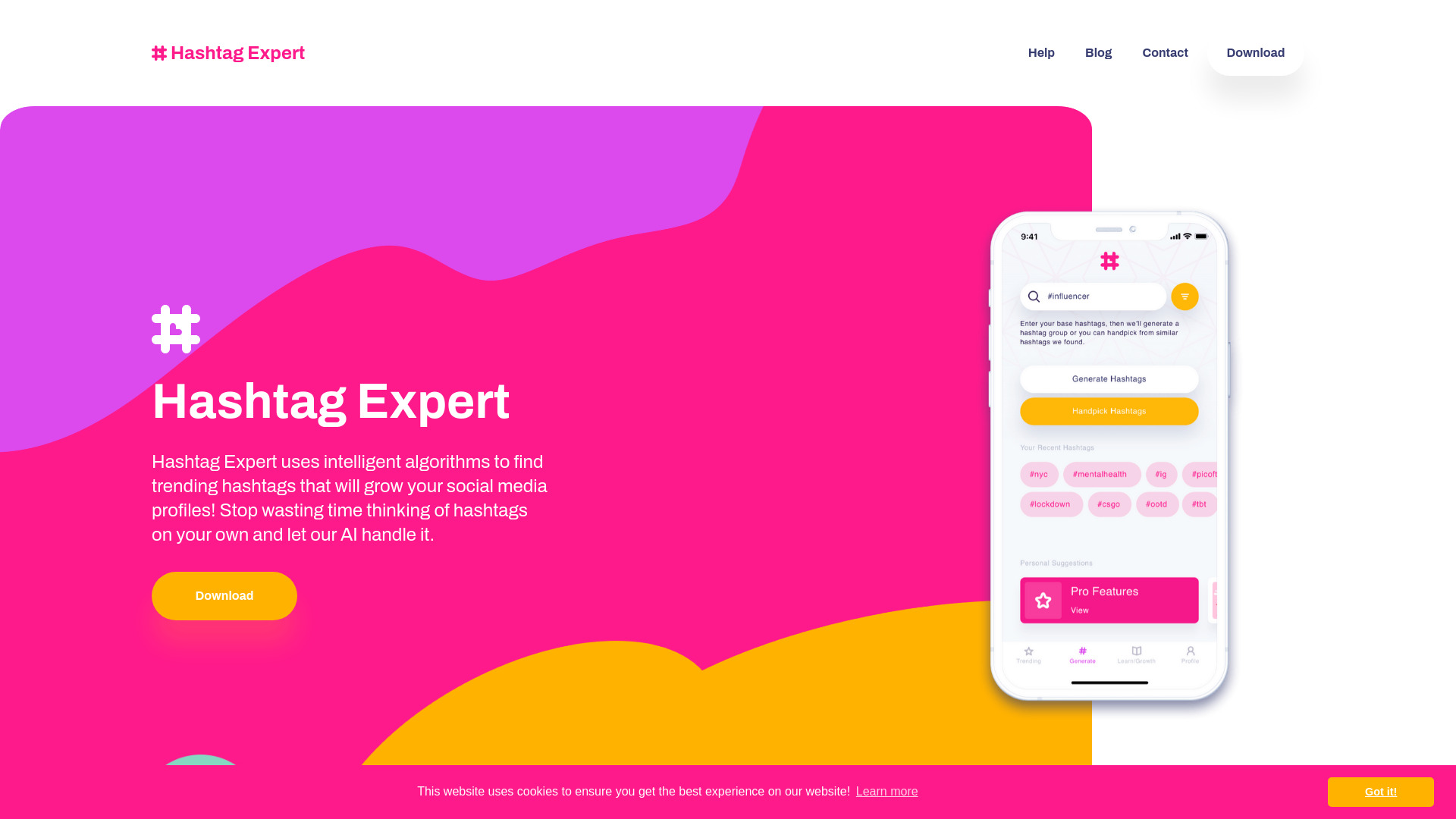 hashtag.expert网页截图,hashtag.expert网页快照