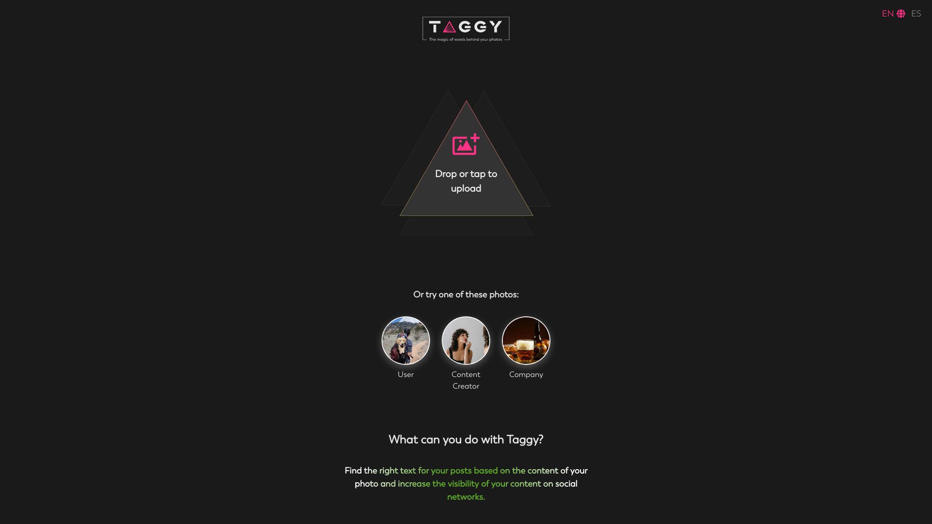 Taggy网页截图,Taggy网页快照