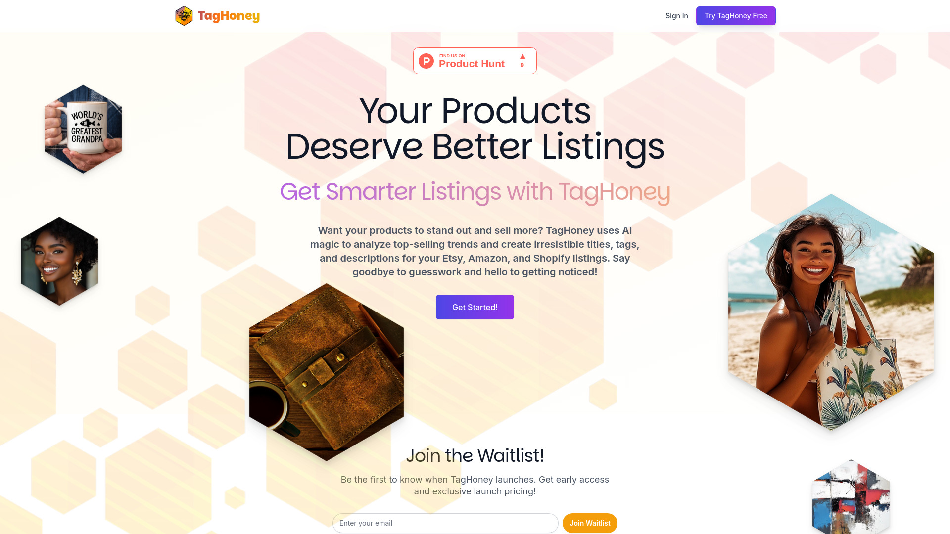 TagHoney网页截图,TagHoney网页快照