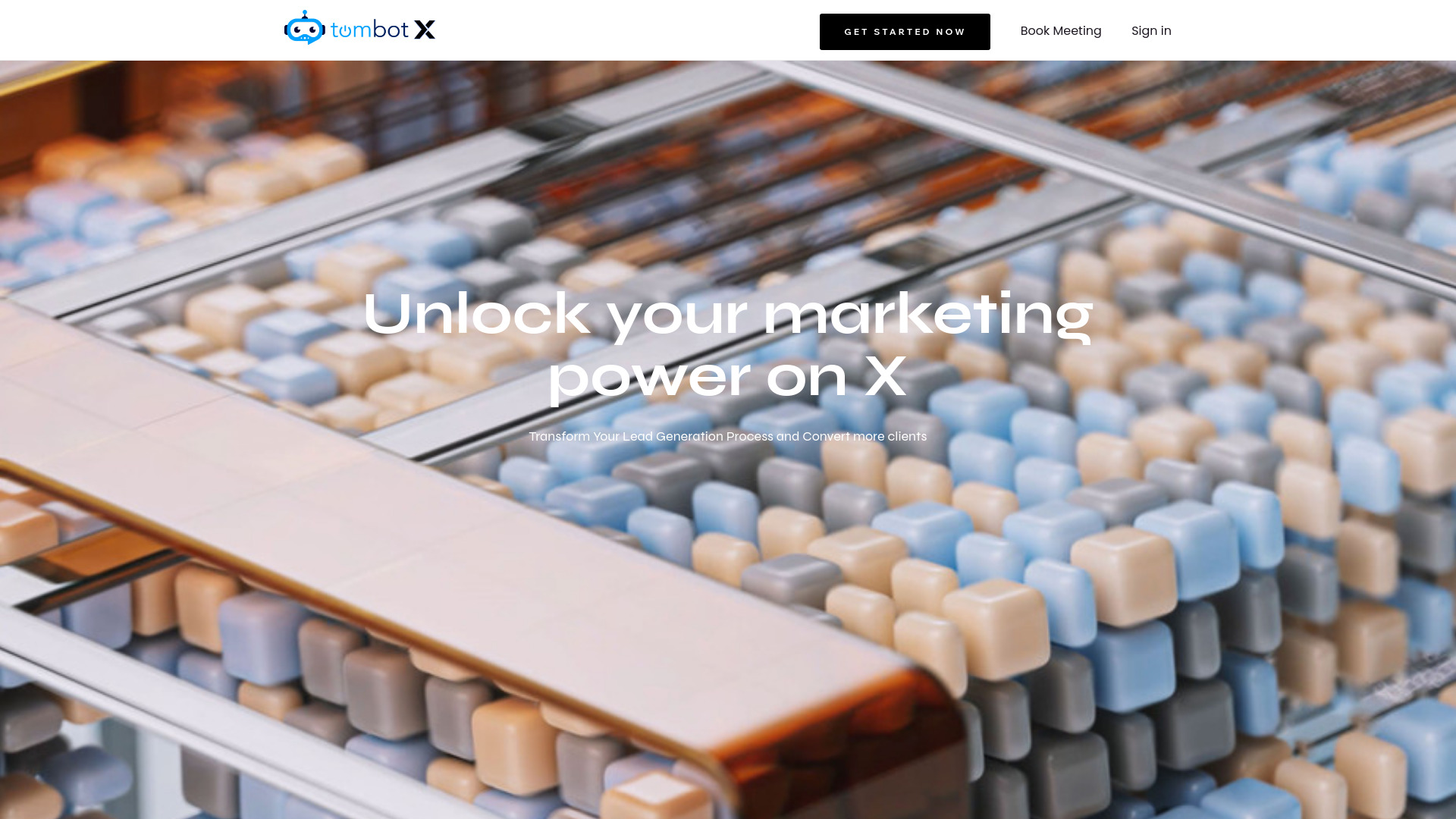 Tombot X网页截图,Tombot X网页快照