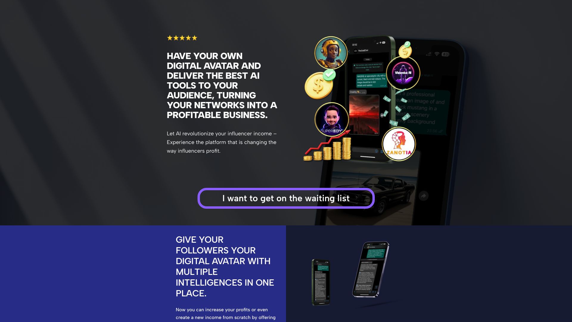 MindShift – DIGITAL AVATAR网页截图,MindShift – DIGITAL AVATAR网页快照