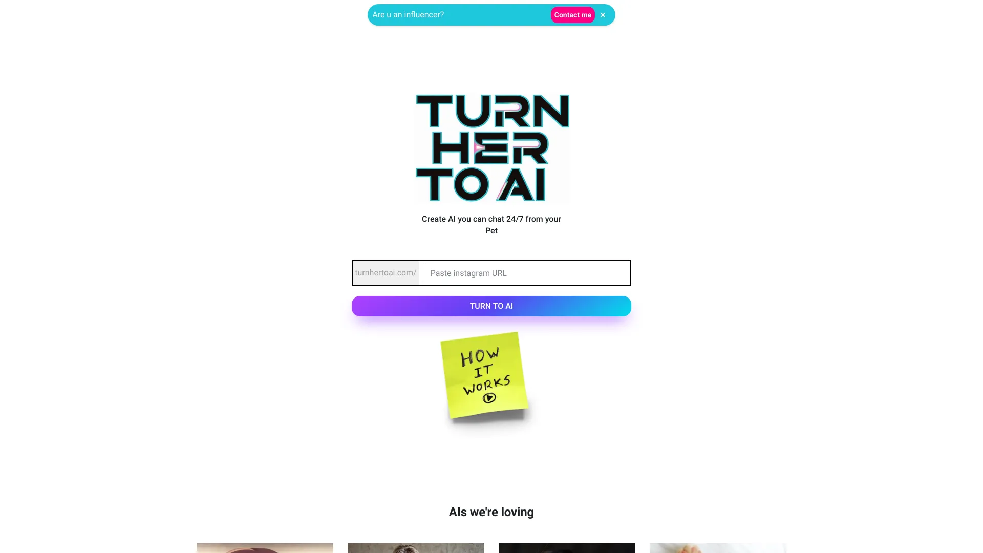 TurnHerToAI网页截图,TurnHerToAI网页快照