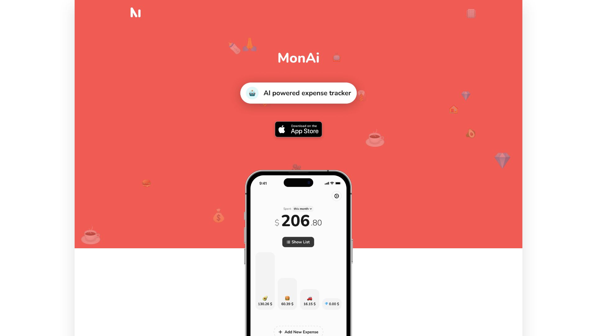 MonAi网页截图,MonAi网页快照