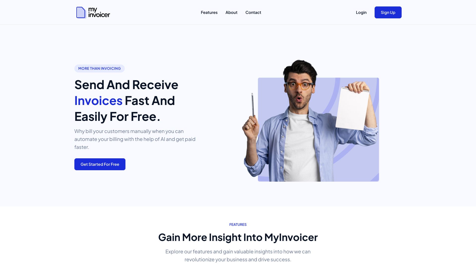 MyInvoicer网页截图,MyInvoicer网页快照