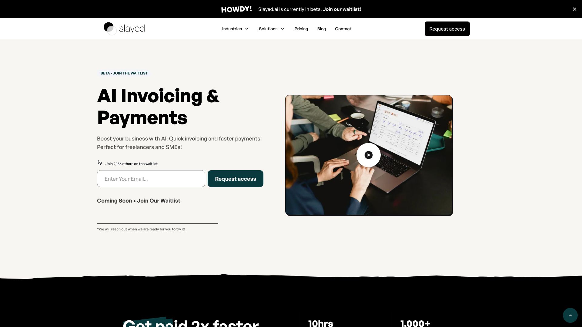 Slayed.ai网页截图,Slayed.ai网页快照