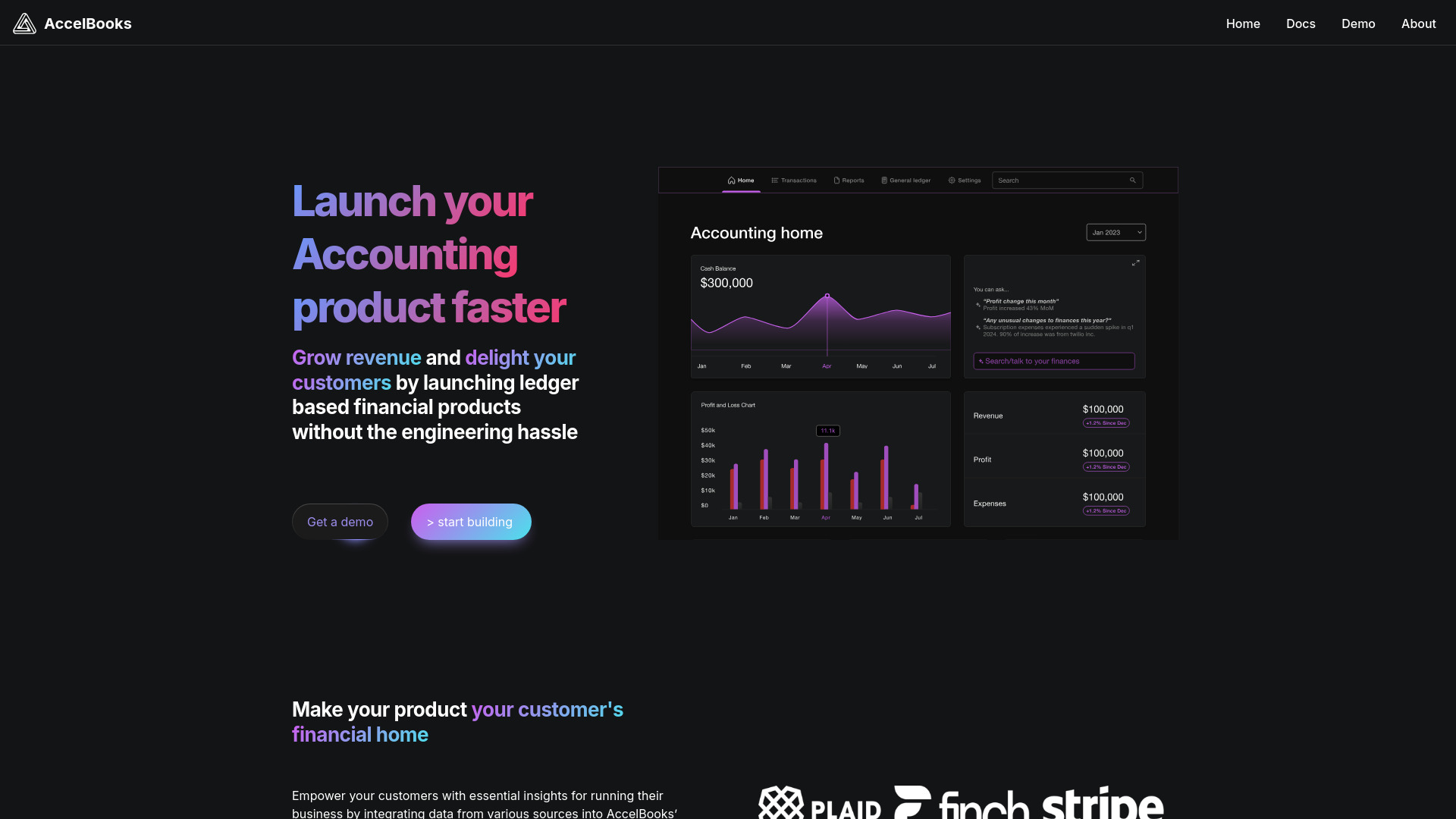 AccelBooks网页截图,AccelBooks网页快照