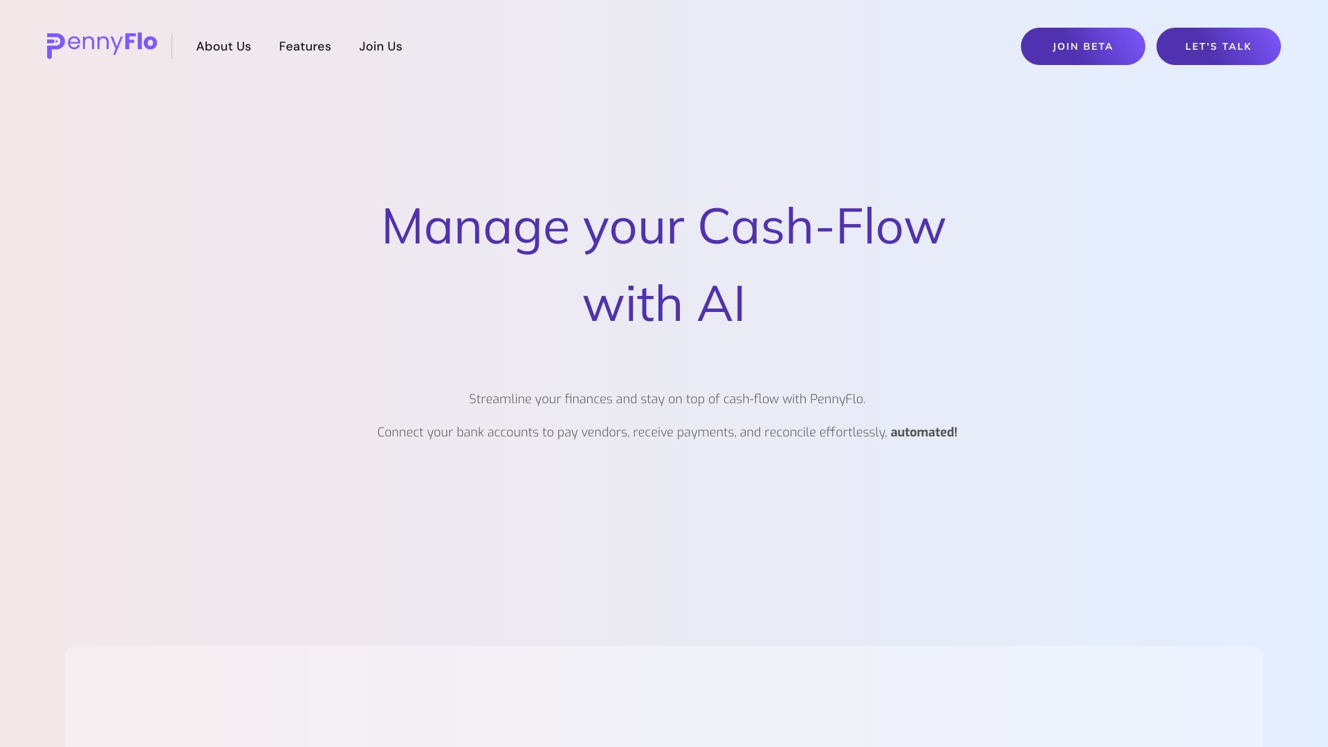 PennyFlo网页截图,PennyFlo网页快照