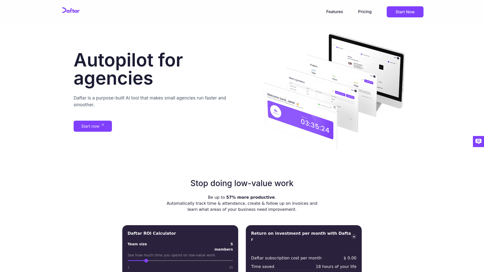 Daftar – Automate your agency网页截图,Daftar – Automate your agency网页快照