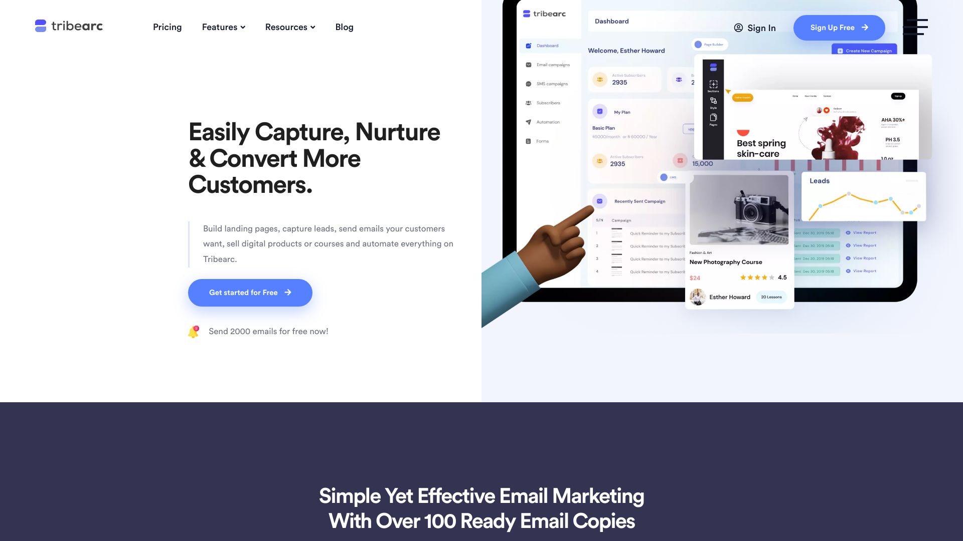 TribeArc网页截图,TribeArc网页快照