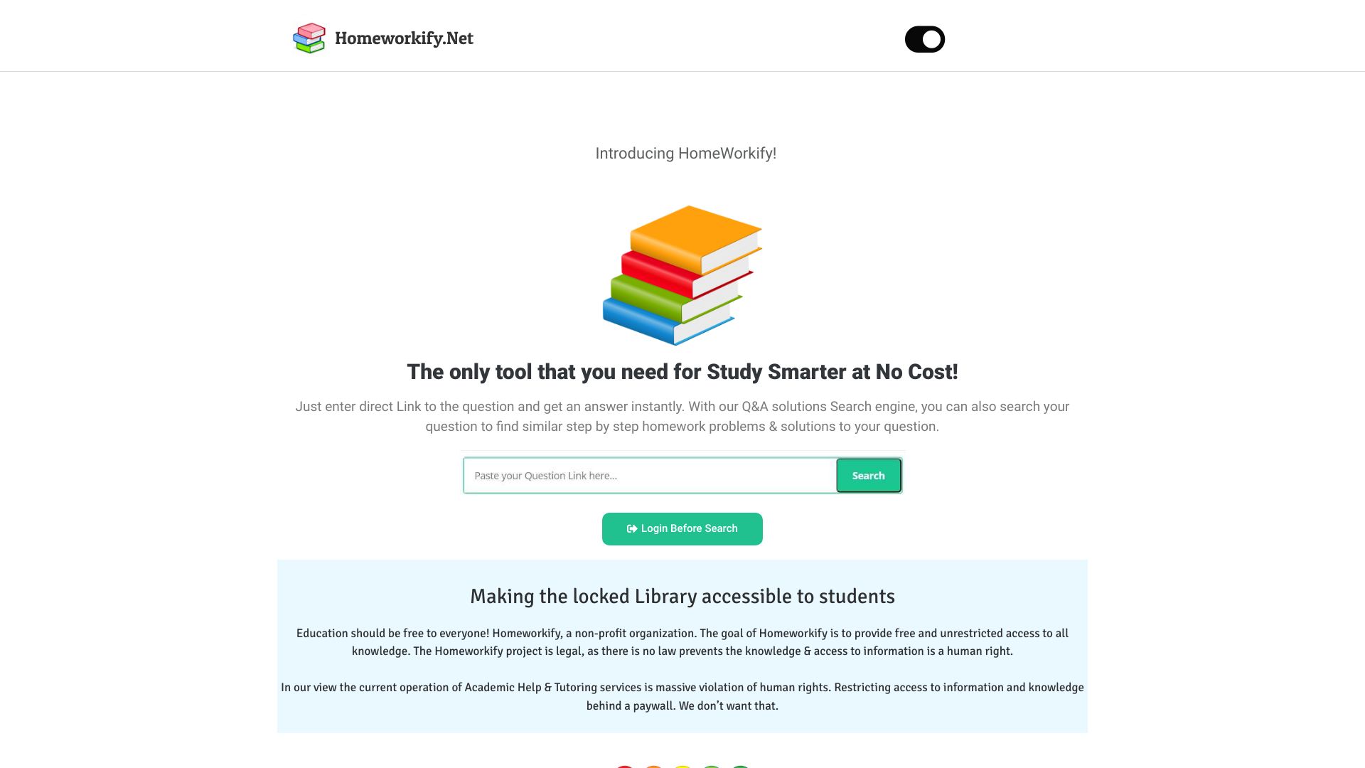 Homeworkify网页截图,Homeworkify网页快照