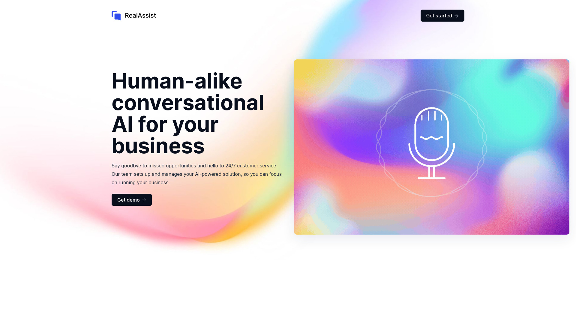 RealAssist网页截图,RealAssist网页快照