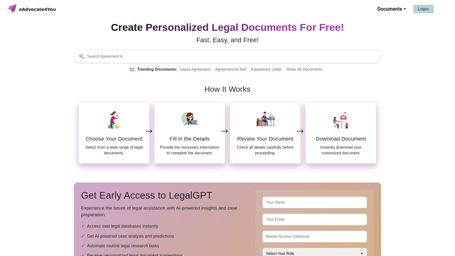 eAdvocate4You网页截图,eAdvocate4You网页快照