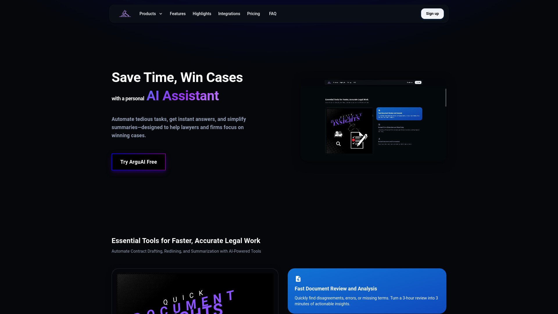 ArguAI网页截图,ArguAI网页快照