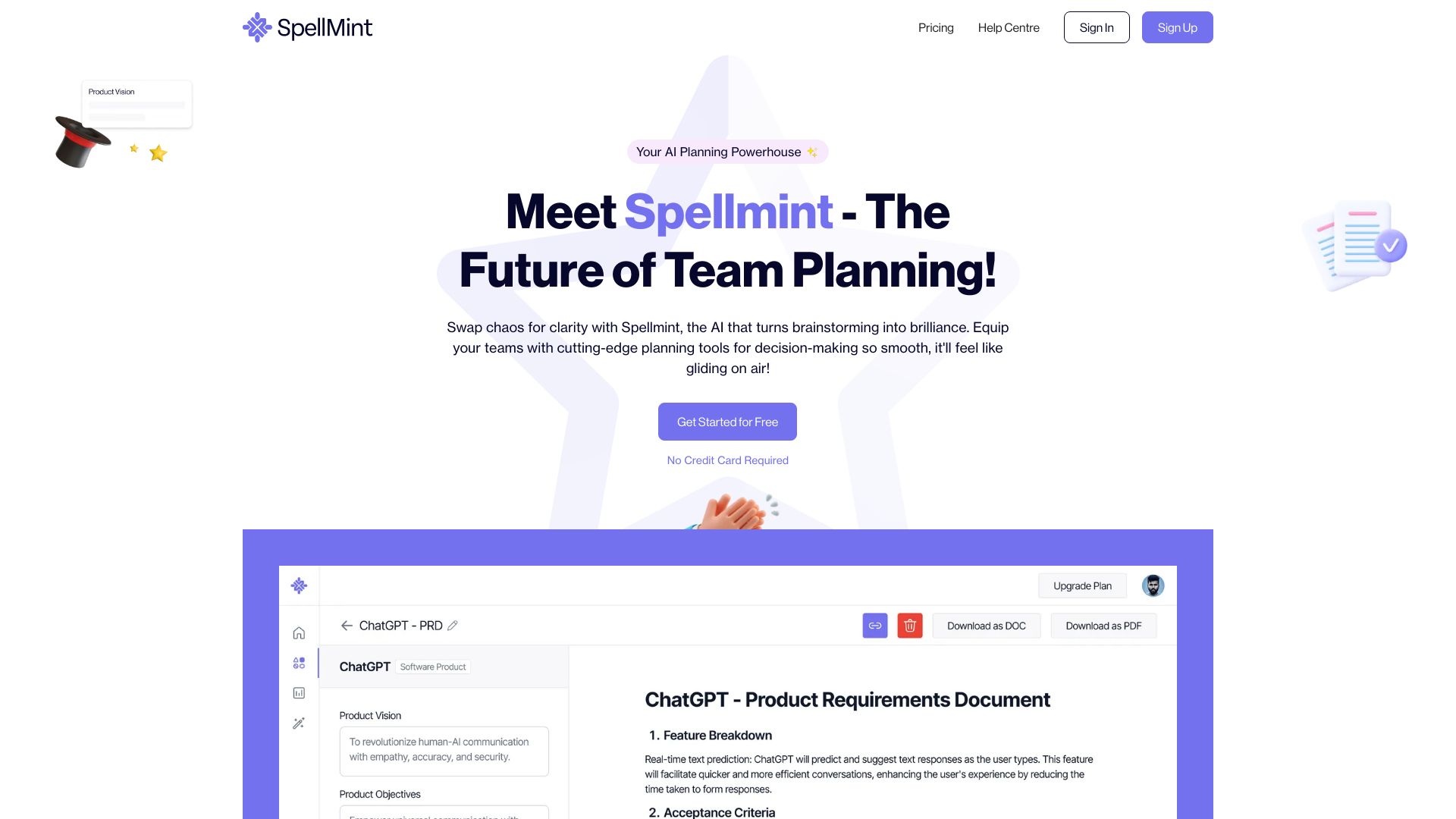 Spellmint网页截图,Spellmint网页快照