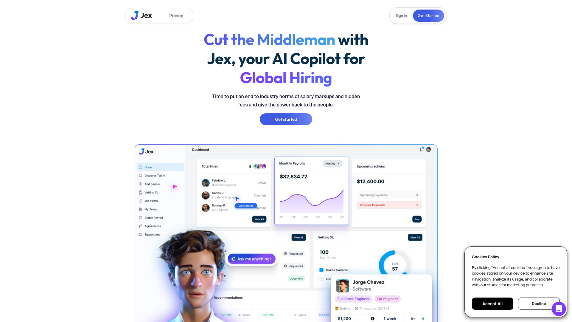 Jex网页截图,Jex网页快照